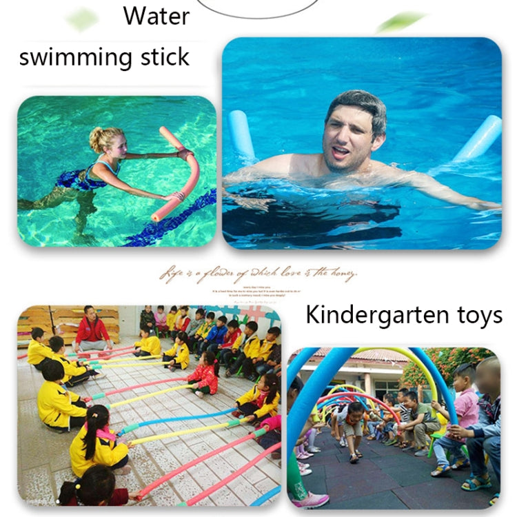 Blindfolded Strike Stick Swimming Stick Buoyancy Stick Foam Stick EPE Pearl Cotton Stick, Random Color Delivery, Size: 130 x 7cm (Solid), 150 x 6.5cm (Hollow), 150 x 6.5cm (Solid), 130 x 7cm (Solid)