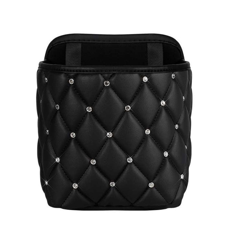Car Seat Back Storage Bag Personality Diamond-Studded Car Storage Net Bag Car Multi-Function Storage Bag, Car Storage Net Bag