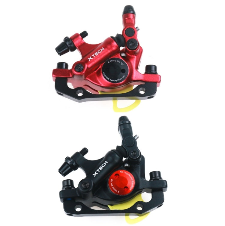 3 in 1 Scooter Modified Hydraulic Brake + 120mm Disc Brake Disc + Modified Seat Set For Xiaomi Mijia M365 Pro, Red Brake + Silver Adapter, Red Brake + Black Adapter, Black Brake + Silver Adapter, Black Brake + Black Adapter