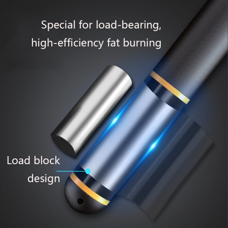 Rope / Cordless Dual-use Version Student Exam Exercise Fitness Smart Counting Skipping Rope with Load Weight, Black Yellow, White Black, White Blue, White Powder