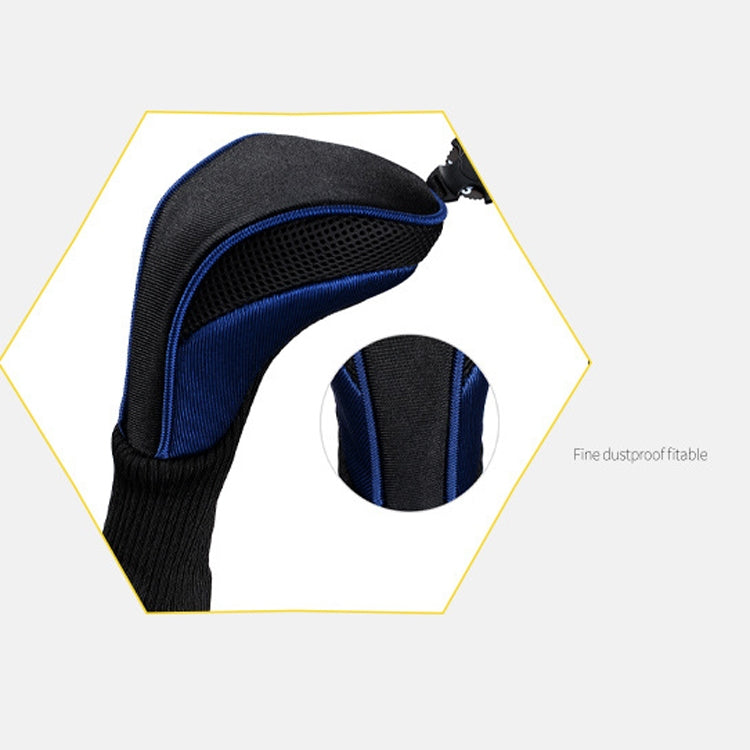 3 In 1 No.1 / No.3 / No.5 Clubs Protective Cover Golf Club Head Cover, HD-014 3 in 1 Black, HD-014 3 in 1 Red, HD-014 3 in 1 Blue