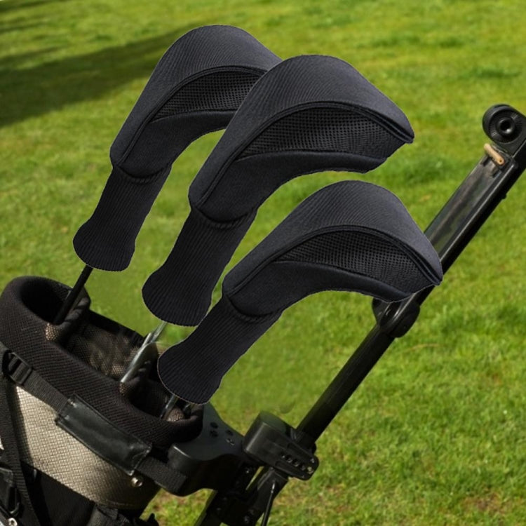 3 In 1 No.1 / No.3 / No.5 Clubs Protective Cover Golf Club Head Cover, HD-014 3 in 1 Black, HD-014 3 in 1 Red, HD-014 3 in 1 Blue