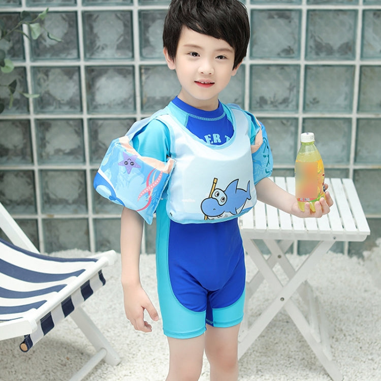 Vest-Style Children Life Jacket Baby Swimming Free Inflatable Arm Foam Life Buoy, Hip-hop Dinosaur, Submented Mirror Whale, Blue Tail Mermaid, Black Hair Doll, Bow Doll