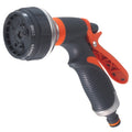 Metal Multifunctional Garden Household Car Watering Sprinkler High Pressure Nozzle, Green, Orange Red