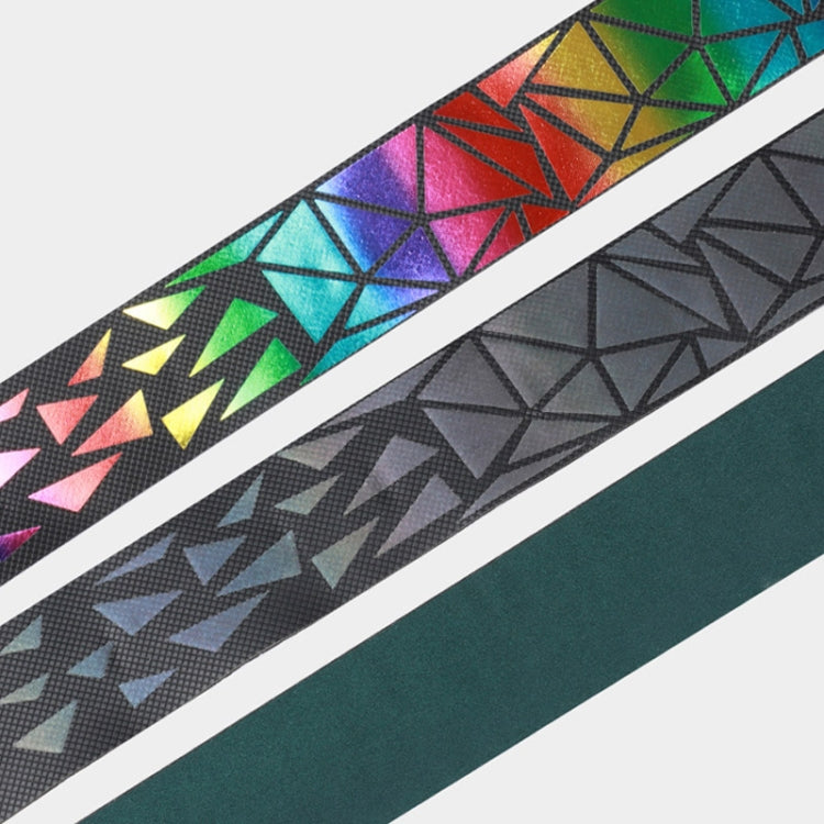 WEST BIKING Bicycle Volorful Handlebar Straps Shock Absorption PU Non-Slip Handlebar Wrap Riding Equipment, 215x3cm Colorful, 215x3cm Aurora, 215x3cm Reflective