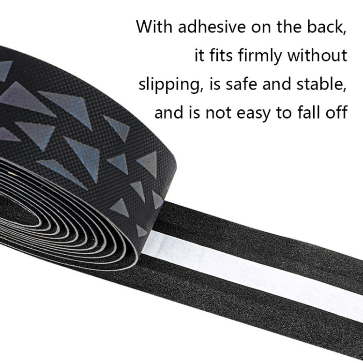 WEST BIKING Bicycle Volorful Handlebar Straps Shock Absorption PU Non-Slip Handlebar Wrap Riding Equipment, 215x3cm Colorful, 215x3cm Aurora, 215x3cm Reflective