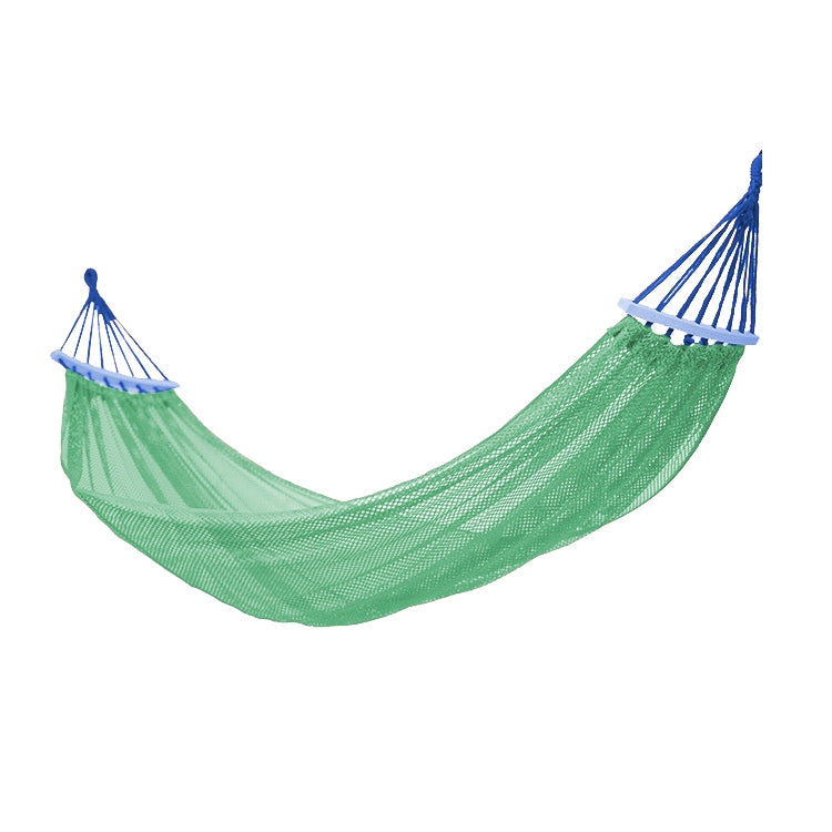 Bending Ice Silk Mesh Hammock Outdoor Hanging Bed Camping  Anti-Sidewall Hammock Swing, Size: 190x130 cm, (Green), 190x130cm(Red), (Pink), (Purple)