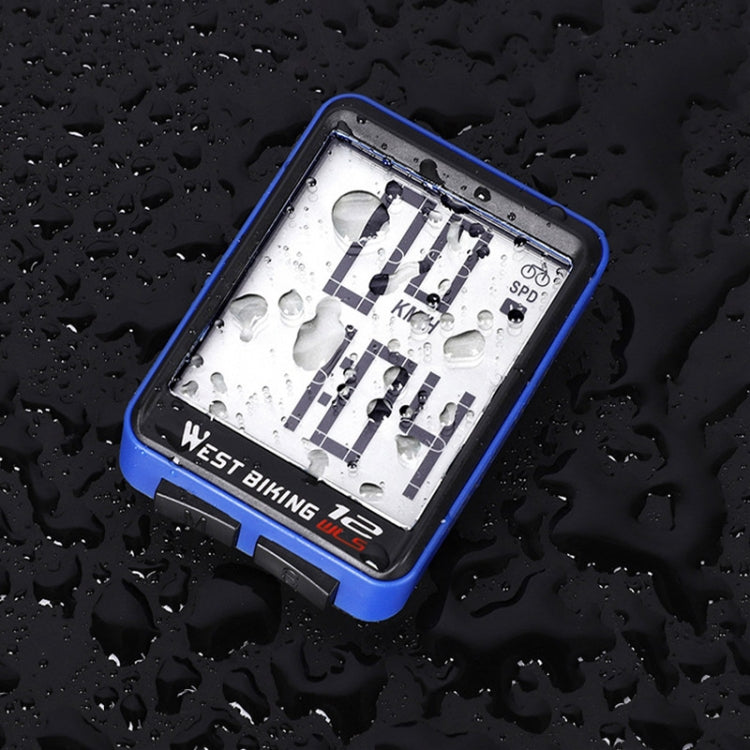 WEST BIKING Mountain Road Bike Wireless Big Character Table Big Screen Waterproof Night Light Speed Speedometer, Night Light Speed Speedometer(Green), Night Light Speed Speedometer(Black), Night Light Speed Speedometer(Red)                             ...