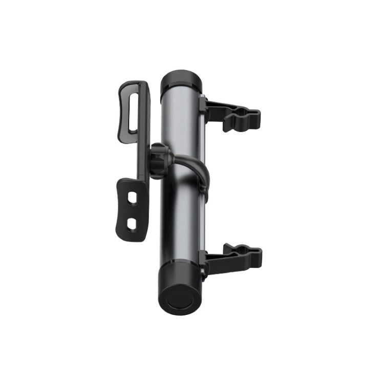 Car Storage Garbage Bag Bracket Car Mobile Phone Tablet Rear Pillow Holder, With Phone Holder Gray