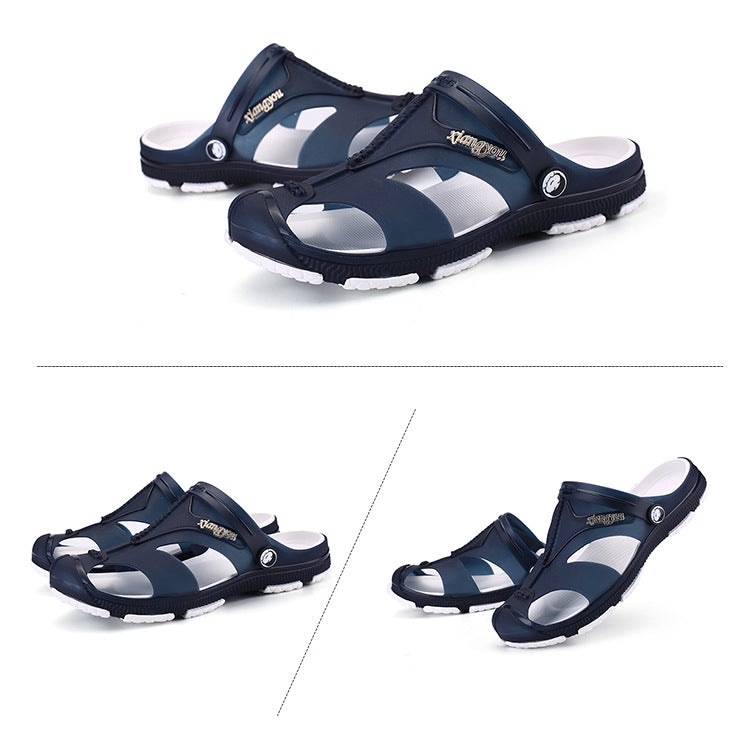 Summer Men Slippers Beaches Waterproof Upstream Breathable Sandals, 40, 41, 42, 43, 44, 45