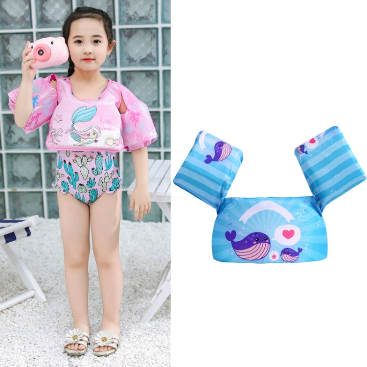 Children Swimming Foam Arm Ring Baby Swimming Equipment Floating Ring Water Sleeve Buoyancy Vest, Pink Flamingo, Pink Swan, Blue Dolphin, Blue Starfish, Purple Dog, Yellow Duck, Blue Whale, Green Bee, Blue Shark, Blue Crab, Blue Elephant, Pink Mermaid ...