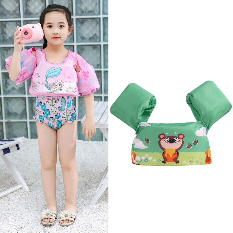 Children Swimming Foam Arm Ring Baby Swimming Equipment Floating Ring Water Sleeve Buoyancy Vest, Pink Flamingo, Pink Swan, Blue Dolphin, Blue Starfish, Purple Dog, Yellow Duck, Blue Whale, Green Bee, Blue Shark, Blue Crab, Blue Elephant, Pink Mermaid ...