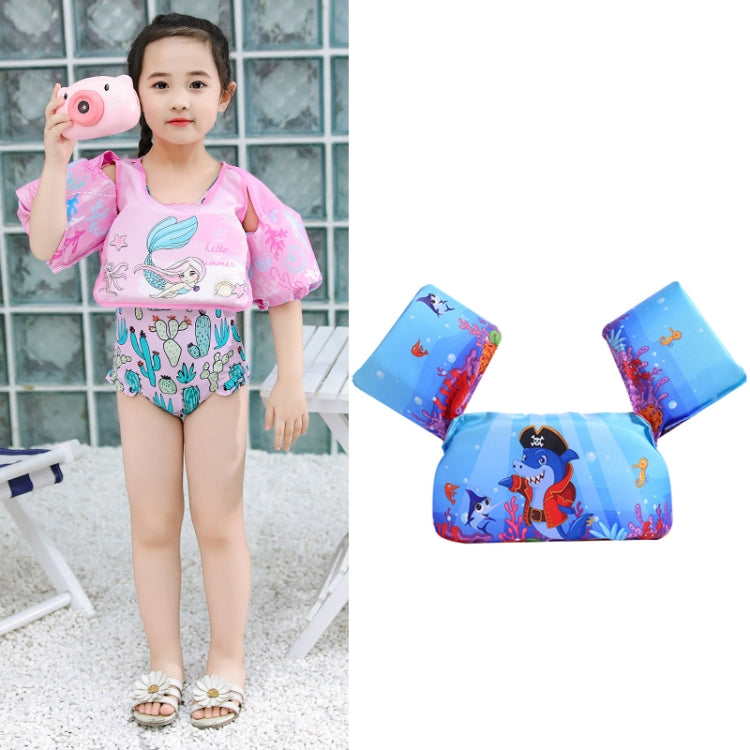 Children Swimming Foam Arm Ring Baby Swimming Equipment Floating Ring Water Sleeve Buoyancy Vest, Pink Flamingo, Pink Swan, Blue Dolphin, Blue Starfish, Purple Dog, Yellow Duck, Blue Whale, Green Bee, Blue Shark, Blue Crab, Blue Elephant, Pink Mermaid ...