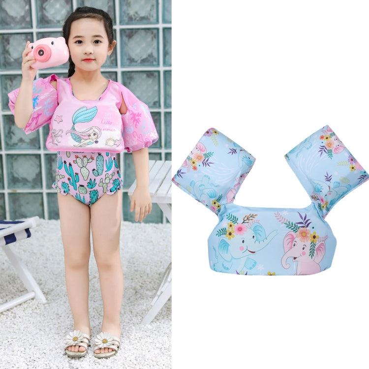 Children Swimming Foam Arm Ring Baby Swimming Equipment Floating Ring Water Sleeve Buoyancy Vest, Pink Flamingo, Pink Swan, Blue Dolphin, Blue Starfish, Purple Dog, Yellow Duck, Blue Whale, Green Bee, Blue Shark, Blue Crab, Blue Elephant, Pink Mermaid ...