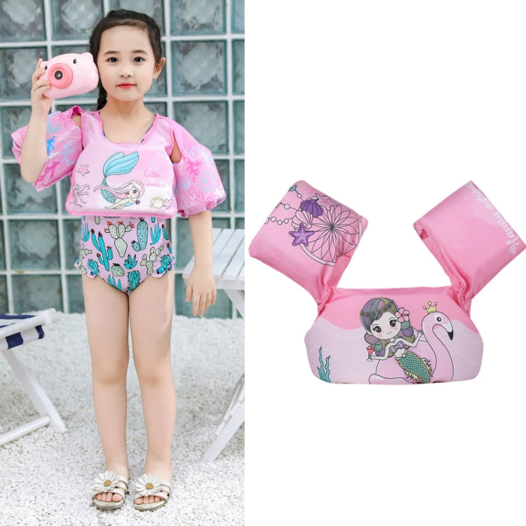Children Swimming Foam Arm Ring Baby Swimming Equipment Floating Ring Water Sleeve Buoyancy Vest, Pink Flamingo, Pink Swan, Blue Dolphin, Blue Starfish, Purple Dog, Yellow Duck, Blue Whale, Green Bee, Blue Shark, Blue Crab, Blue Elephant, Pink Mermaid ...