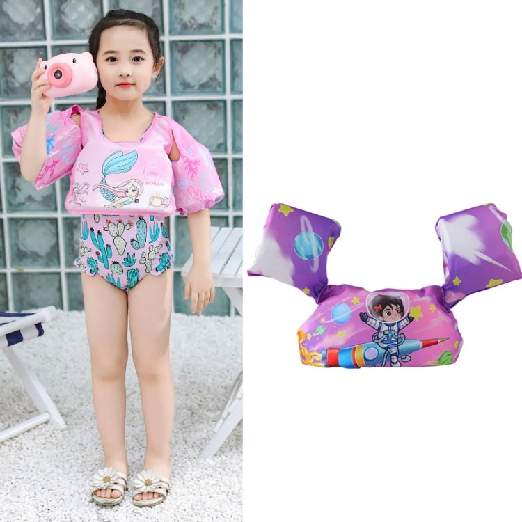 Children Swimming Foam Arm Ring Baby Swimming Equipment Floating Ring Water Sleeve Buoyancy Vest, Pink Flamingo, Pink Swan, Blue Dolphin, Blue Starfish, Purple Dog, Yellow Duck, Blue Whale, Green Bee, Blue Shark, Blue Crab, Blue Elephant, Pink Mermaid ...