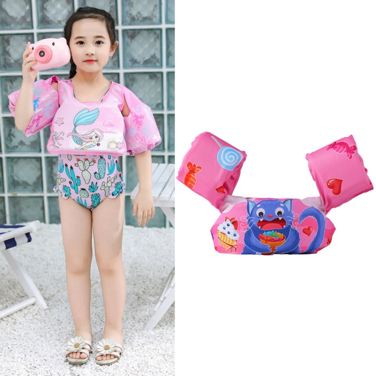 Children Swimming Foam Arm Ring Baby Swimming Equipment Floating Ring Water Sleeve Buoyancy Vest, Pink Flamingo, Pink Swan, Blue Dolphin, Blue Starfish, Purple Dog, Yellow Duck, Blue Whale, Green Bee, Blue Shark, Blue Crab, Blue Elephant, Pink Mermaid ...