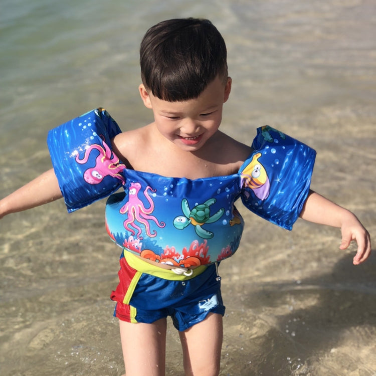 Children Swimming Foam Arm Ring Baby Swimming Equipment Floating Ring Water Sleeve Buoyancy Vest, Pink Flamingo, Pink Swan, Blue Dolphin, Blue Starfish, Purple Dog, Yellow Duck, Blue Whale, Green Bee, Blue Shark, Blue Crab, Blue Elephant, Pink Mermaid ...