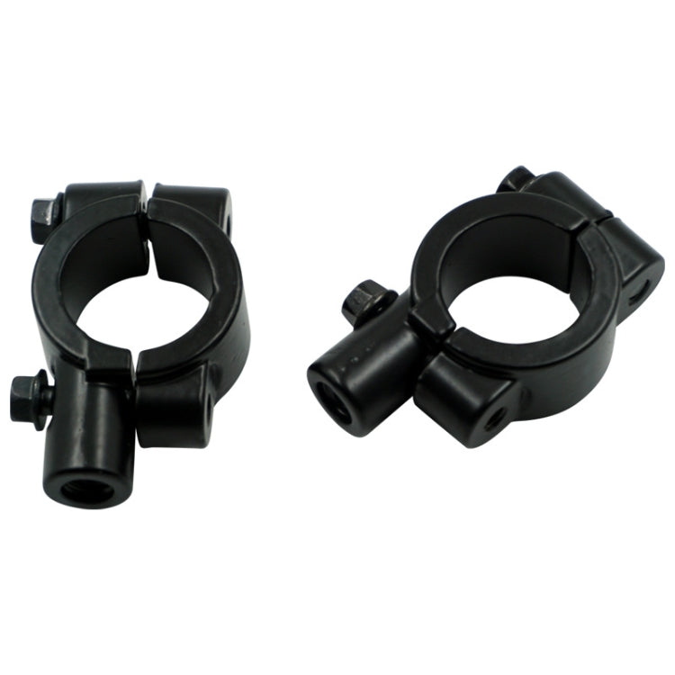 6 PCS Motorcycle Modification Accessories Handlebar Mirror Holder, M8 22mm Black, M8 22mm Silver, M10 22mm Black, M10 22mm Silver, M10 25mm Black, M10 25mm Silver, M8 25mm Black, M8 25mm Silver