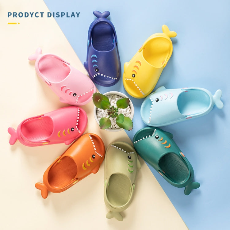 EVA Light Bottom Non-Slip Small Shark Slippers For Children, 130, 140, 150, 160, 170, 180
