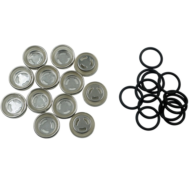 10 PCS Motorcycle Modification Accessories 18mm Clutch Brake Pump Oil Mirror, 18mm