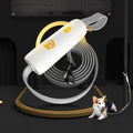 DL001 Small And Medium-Sized Dog Traction Rope Dog Elastic Rope, White, Yellow