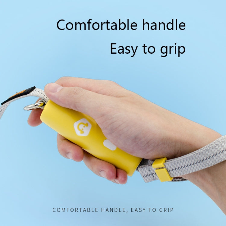 DL001 Small And Medium-Sized Dog Traction Rope Dog Elastic Rope, White, Yellow