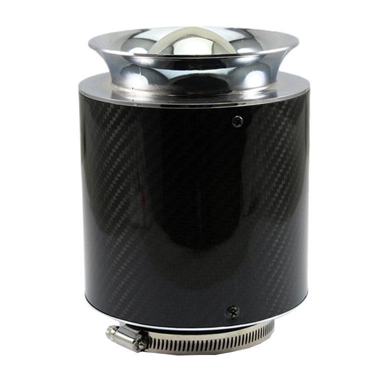 013 Car Universal Modified High Flow Carbon Fiber Mushroom Head Style Air Filter, Specification:, Medium 76mm Inner Diameter, Large 76mm Inner Diameter