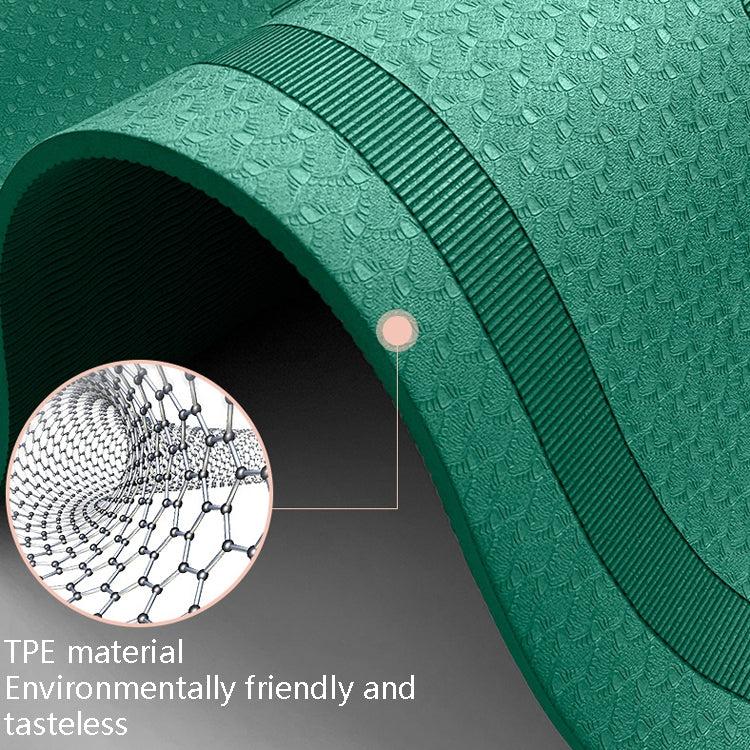 Indoor Skipping Mat Sound Insulation Shock Absorption Thickened Skipping Blanket Non-Slip Yoga Mat, Size: 140 x 60cm, Green, Green+Cushion, Green+Jump Rope, Deep Gray, Deep Gray+Cushion, Deep Gray+Cushion+Jump Rope, Rubber Pink, Rubber Pink+Cushion    ...