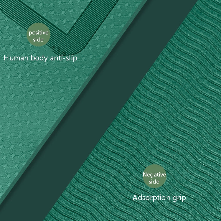 Indoor Skipping Mat Sound Insulation Shock Absorption Thickened Skipping Blanket Non-Slip Yoga Mat, Size: 140 x 60cm, Green, Green+Cushion, Green+Jump Rope, Deep Gray, Deep Gray+Cushion, Deep Gray+Cushion+Jump Rope, Rubber Pink, Rubber Pink+Cushion    ...