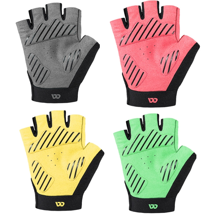 WEST BIKING YP0211210 Mountain Cycling Gloves Half Finger Breathable Anti-Slip Gloves Riding Equipment, M, L, XL