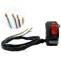 2 PCS Motorcycle Modified Faucet Extinguished Start Switch, Faucet Extinguished Start Switch