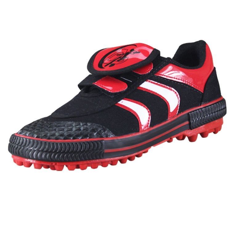 Children Soccer Shoes Antiskid Wear-Resistant Nylon Fastener Football Training Shoes, 28/180, 29/190, 36/230