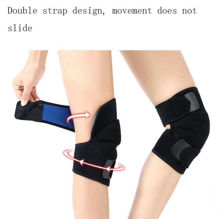 Tourmaline Self-Heating Sports Knee Pads Far Infrared Magnet Moxibustion Warm Knee Pads, Self-Heating Sports Knee Pads