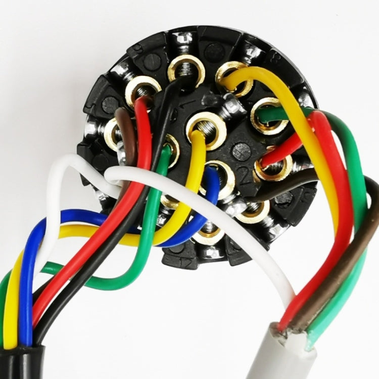 VC1014 13P Transfer Double 7P Trailer Connector Cable Car Plug Socket Conversion Plug EU Plug, VC1014