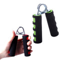 2 PCS Home Fitness Finger Exercise Spring Type A Grip With Foam Handle, 2 PCS Black Green
