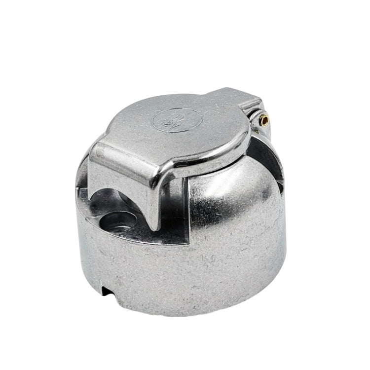 2 PCS VS171E-R 7P 12V Aluminum Alloy Truck RV Trailer Plug Socket Car Modified Socket EU Plug, VS171E-R