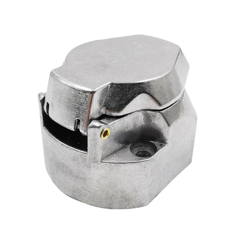 2 PCS VS171EW 7P 12V Aluminum Alloy Trailer Plug Socket EU Plug, VS171EW