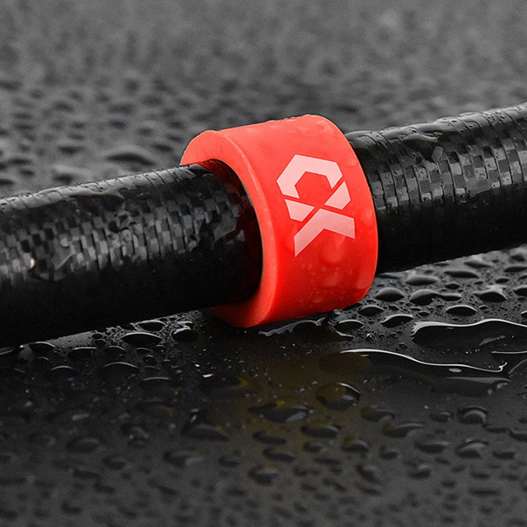 10 PCS Silicone Fishing Rod Stop Ring Anti-Skid Ring
