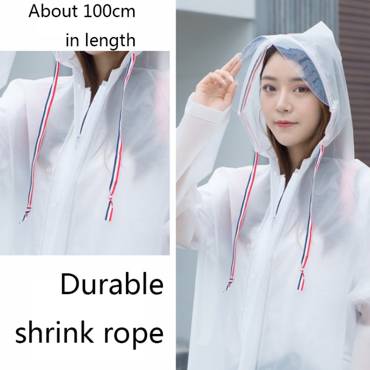 Bicycle Single Thick Raincoat Battery Car Adult Poncho, XL
