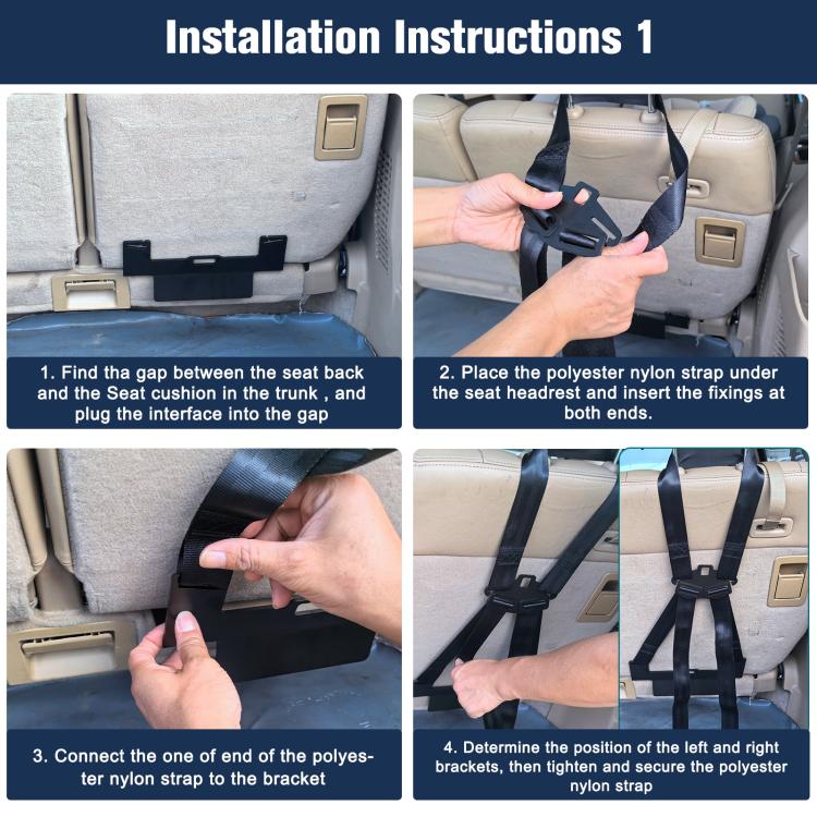 Universal ISOFIX Seat Bracket For SUVs/MPVs/Off-road Vehicles, ZL-2059-2