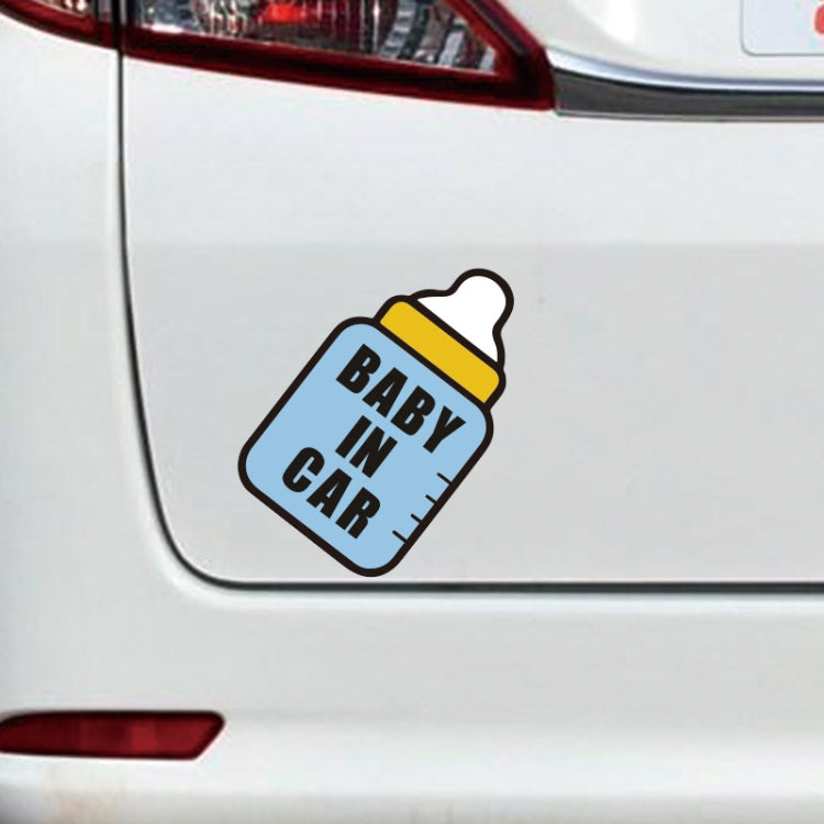 10 PCS There Is A Baby In The Car Stickers Warning Stickers Style:, CT203 Baby K Boy Magnetic Stickers, CT203 Baby R Boy Magnetic Stickers, CT203 Baby X Blue Bottom Bottle Magnetic Stickers, CT203 Baby O Boy Triangle Magnetic Stickers                  ...