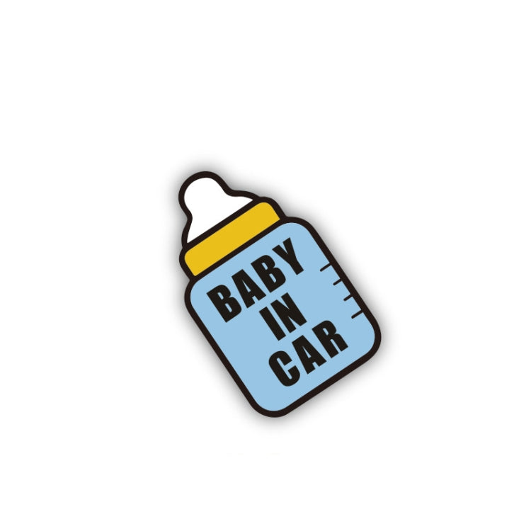 10 PCS There Is A Baby In The Car Stickers Warning Stickers Style:, CT203 Baby K Boy Magnetic Stickers, CT203 Baby R Boy Magnetic Stickers, CT203 Baby X Blue Bottom Bottle Magnetic Stickers, CT203 Baby O Boy Triangle Magnetic Stickers                  ...