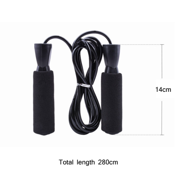 2.8m Special Foam Skipping Rope For Student Exams Outdoor Fitness Skipping Rope, 2.8m Skipping Rope(Black), 2.8m Skipping Rope(Rose Red), 7 PCS 2.8m Skipping Rope(Blue), 2.8m Skipping Rope(Green)