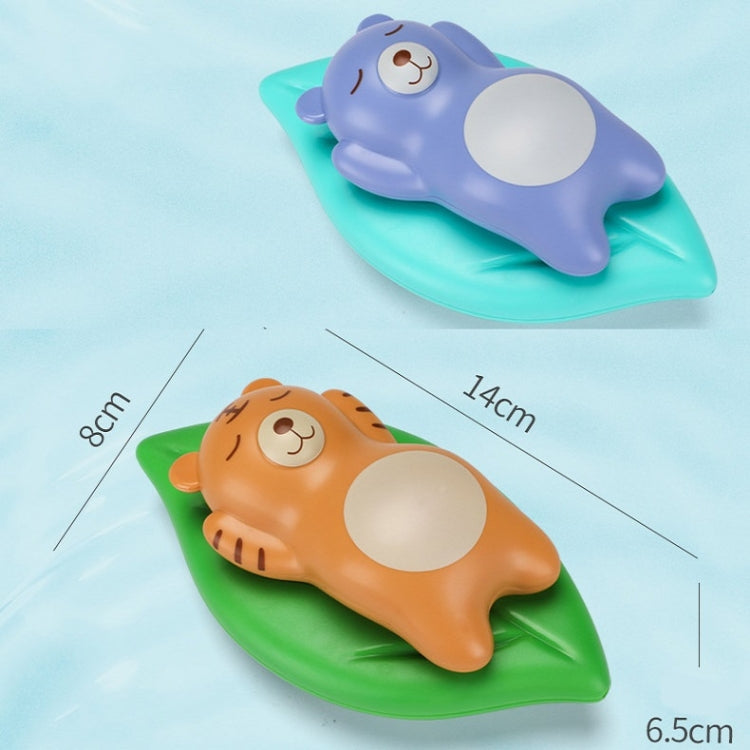 3 PCS Bathroom Playing Toys Baby Bathing Water Dolls On The Chain Swimming Bears And Lizards For Children, Light Blue Bear, Navy Blue Bear, Red Lizard, Yellow Lizard, Green Lizard, Beige Bear, Orange Bear