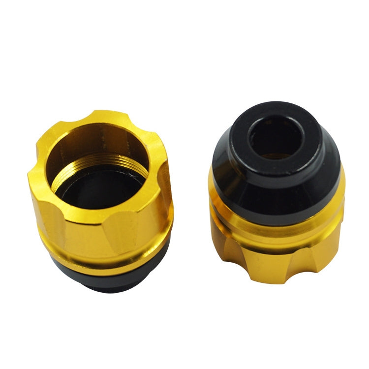 2 Pairs Motorcycle Modified Accessories Anti-Drop Cup CNC Aluminum Alloy Anti-Collision And Shock Absorbing Front Fork Cup, Red, Black, Golden, Blue, Silver, Purple, Orange