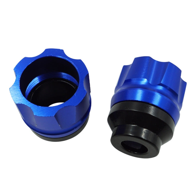 2 Pairs Motorcycle Modified Accessories Anti-Drop Cup CNC Aluminum Alloy Anti-Collision And Shock Absorbing Front Fork Cup, Red, Black, Golden, Blue, Silver, Purple, Orange