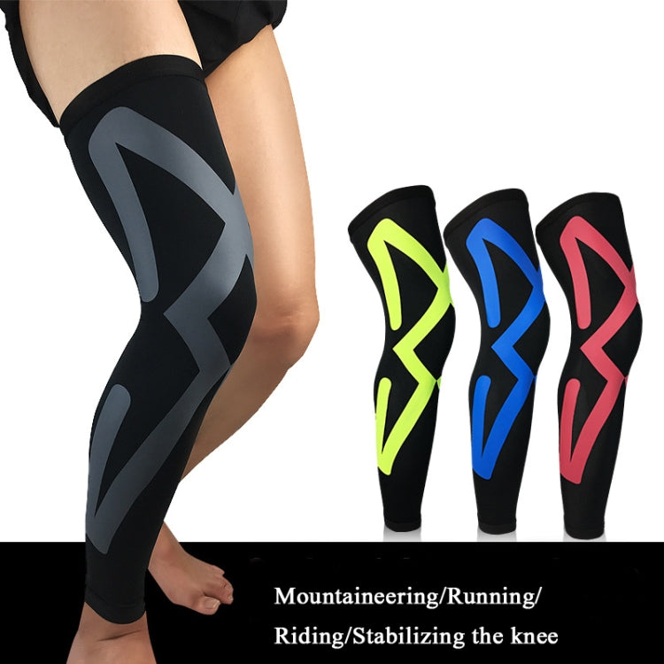 1pair  Sports Knee Pads Compression Elastic Protective Thigh And Calve Cover, M (Black / Gray), L  (Black / Gray), XL  (Black / Gray), M (Black / Green), L (Black / Green), XL (Black / Green), M (Black / Red), L (Black / Red), XL (Black / Red)         ...