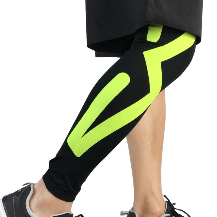 1pair  Sports Knee Pads Compression Elastic Protective Thigh And Calve Cover, M (Black / Gray), L  (Black / Gray), XL  (Black / Gray), M (Black / Green), L (Black / Green), XL (Black / Green), M (Black / Red), L (Black / Red), XL (Black / Red)         ...