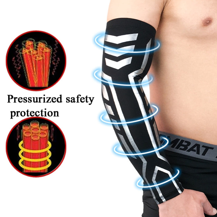 Sports Wrist Guard Arm Sleeve Outdoor Basketball Badminton Fitness Running Sports Protective Gear, M (Black), L (Black), XL (Black), M (White), L  (White), XL  (White), M (Red), L (Red), XL (Red), M (Blue), L (Blue), XL (Blue), M (Fluorescent Green)   ...